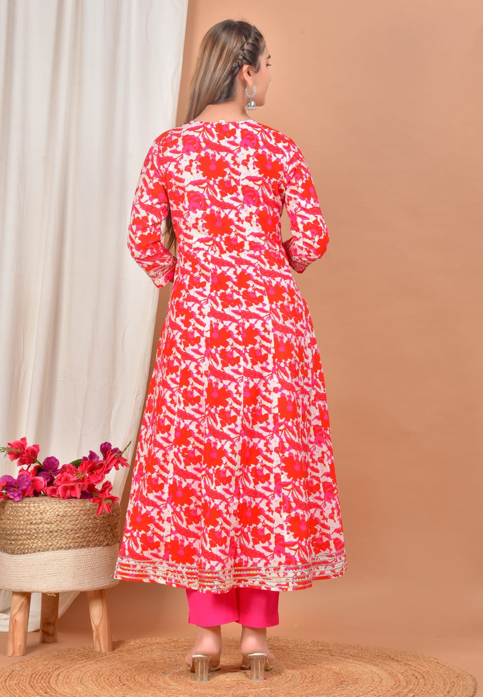 Frock style Kurta Set
