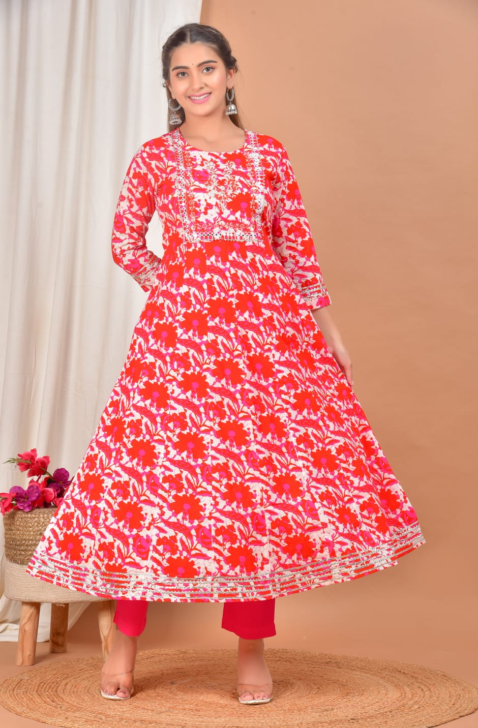 Frock style Kurta Set