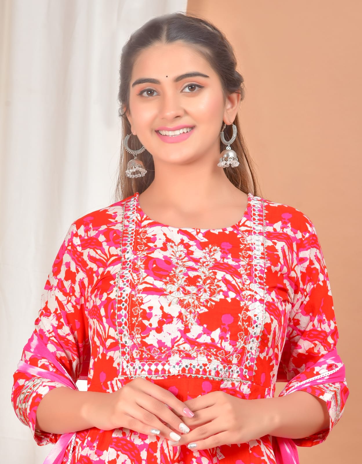 Frock style Kurta Set