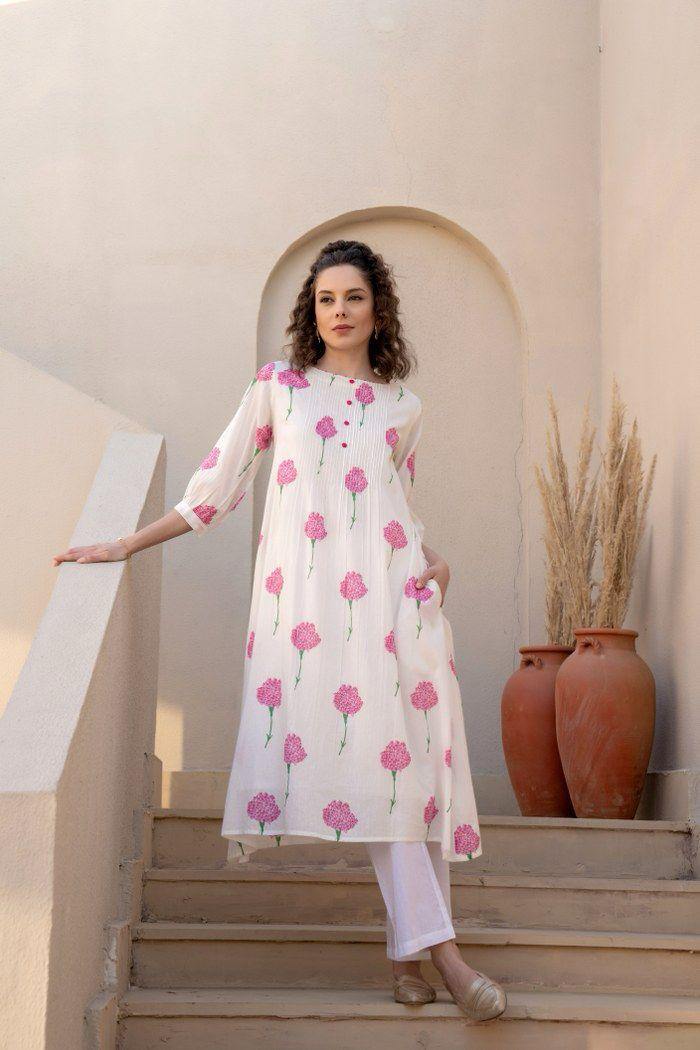 Premium Malmal Cotton Kurta set