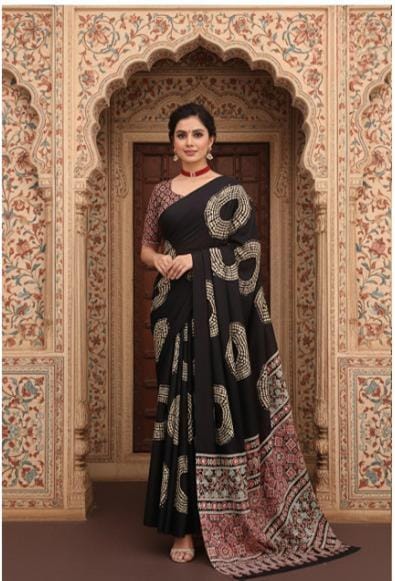 Crepe Silk Saree