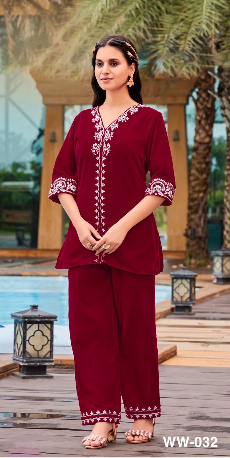 Velvet Chord Set (Magenta)