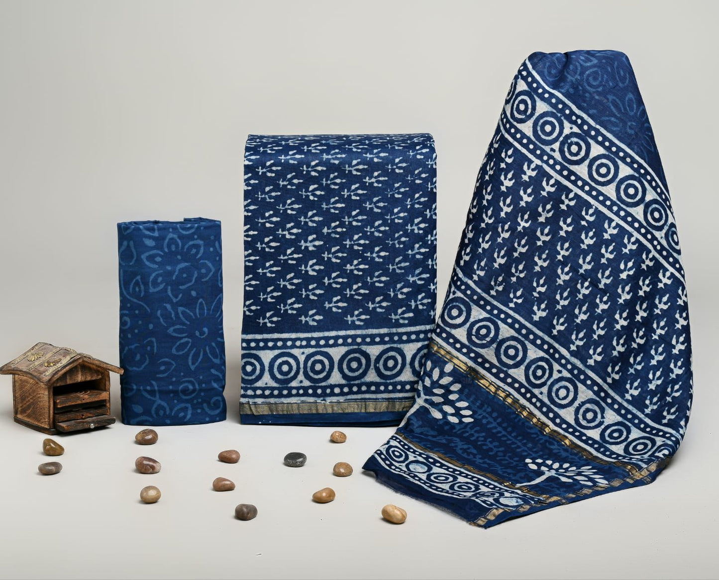 Chanderi Silk Suit Fabric