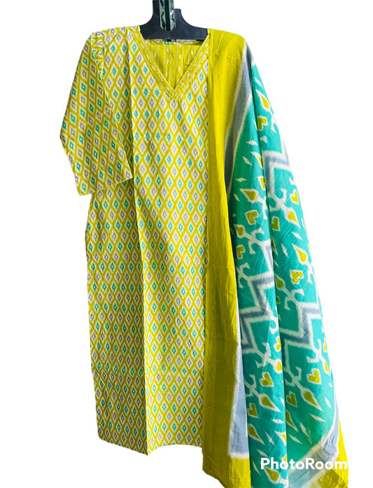 Cotton Plus Size 3 Pc set
