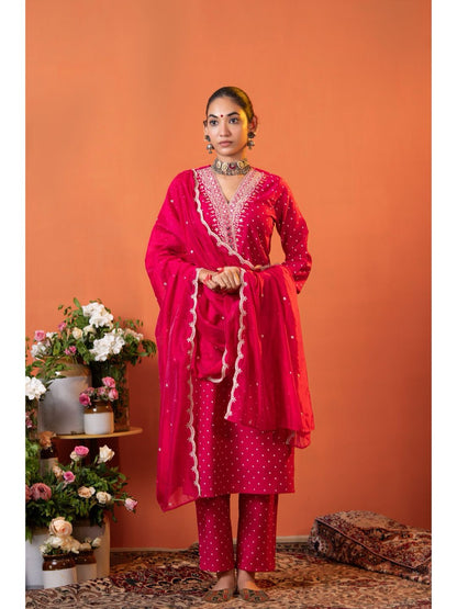 Fancy Dupatta Set (3pc set)