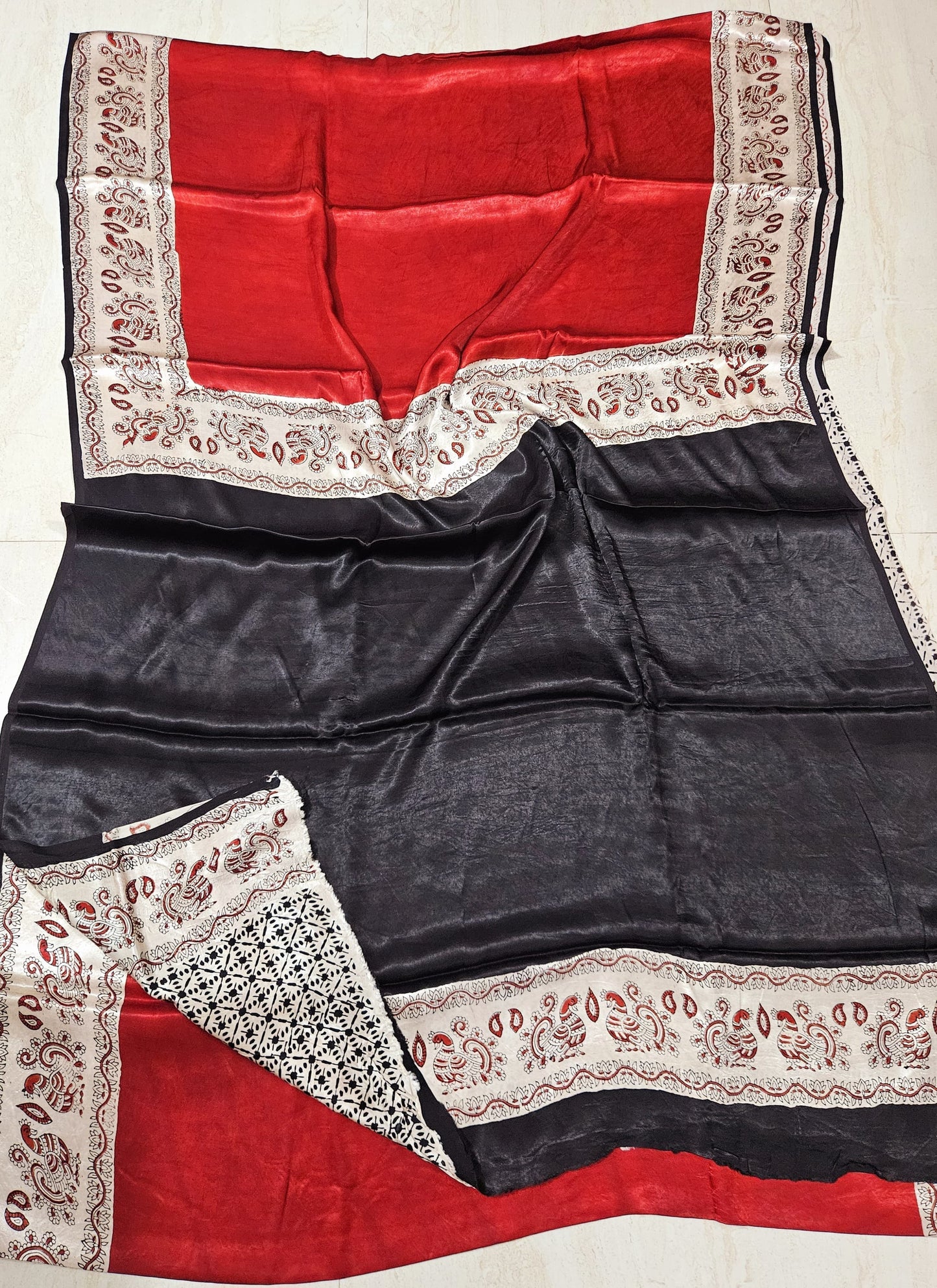 Natural Dyed Modal Silk Saree