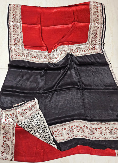 Natural Dyed Modal Silk Saree
