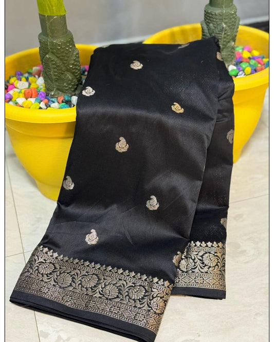 Semi Katan Silk Saree