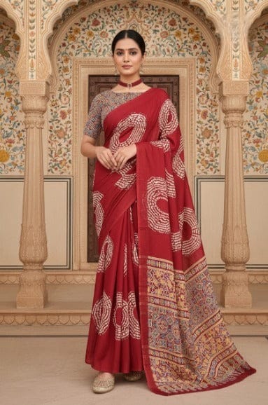 Crepe Silk Saree