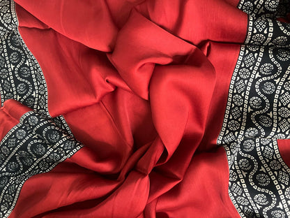 Natural Dyed Modal Silk Saree