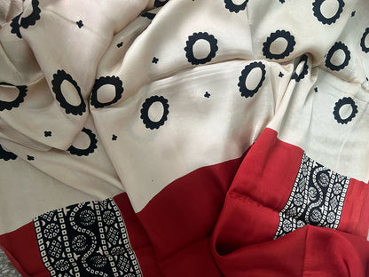 Natural Dyed Modal Silk Saree