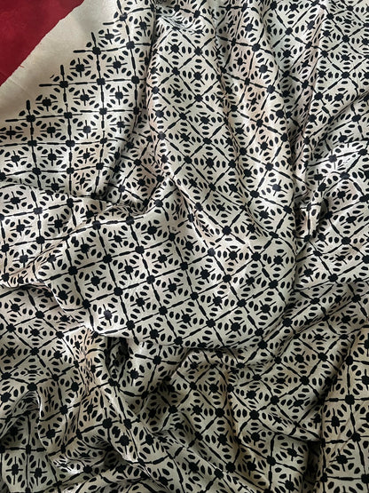 Natural Dyed Modal Silk Saree